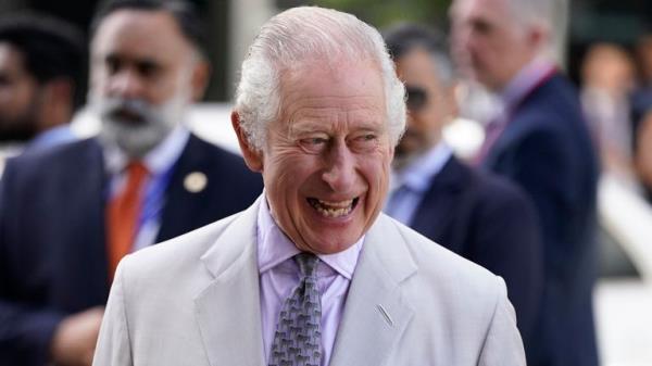 King Charles III meeting students at Heriot-Watt University Dubai Campus during the Cop28 summit. Picture date: Thursday November 30, 2023. PA Photo. See PA story ENVIRo<em></em>nMENT Cop28 Charles. Photo credit should read: Andrew Matthews/PA Wire